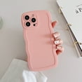 thumbnail image 3 of Mightlink Mobile Phone Case Wave Border Simple Style Anti-shock Tight Fit Full Coverage Anti-scratch Candy Color Phone Case for iPhone 14/14 Pro/14 Max/14 Pro Max, 3 of 4