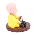 thumbnail image 1 of Estatua Solar Del Pequeño Monje Chino, Adorno Para Tablero De Automóvil Con Energía Solar, Brinda Felicidad Y Previene La Fatiga, Etc. Con Ahorro De Energía Ecológico Para, 1 of 7