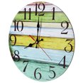 thumbnail image 2 of Wall Clock, Lightweight Non Ticking Clock, For Living Room Bedroom Style 2, 2 of 8