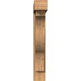 thumbnail image 2 of Ekena Millwork 7 1/2"W x 36"D x 48"H Funston Block Smooth Bracket w/ Offset Brace, Western Red Cedar, 2 of 25