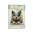 thumbnail image 2 of Australian Cattle Dog Heeler Mother Book Lover Happy Mother's Day Travel Passport Wallet Heeler Lover Gifts PU Leather Passport Holder Cover - 03004, 2 of 5