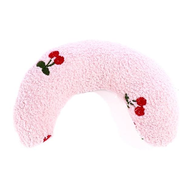 Methold Almohada de algodón para gatos, fácil de limpiar y cómoda, para amantes de las mascotas, almohada para dormir para perros y gatos, Perchas para gatos rosa