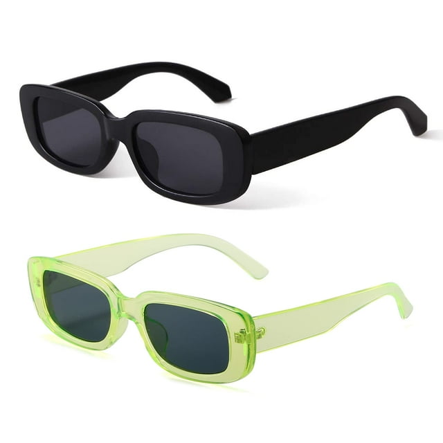 Gafas de sol BUTABY Rectangulares de estilo retro UV400 para mujer