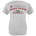 thumbnail image 2 of Bear California Republic Womens T Shirt White 2XL, 2 of 2
