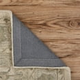 thumbnail image 4 of Ox Bay Epoch 10' x 14' Hand-Tufted Wool Indoor Area Rug, Green/Beige Medallion Design, 4 of 9