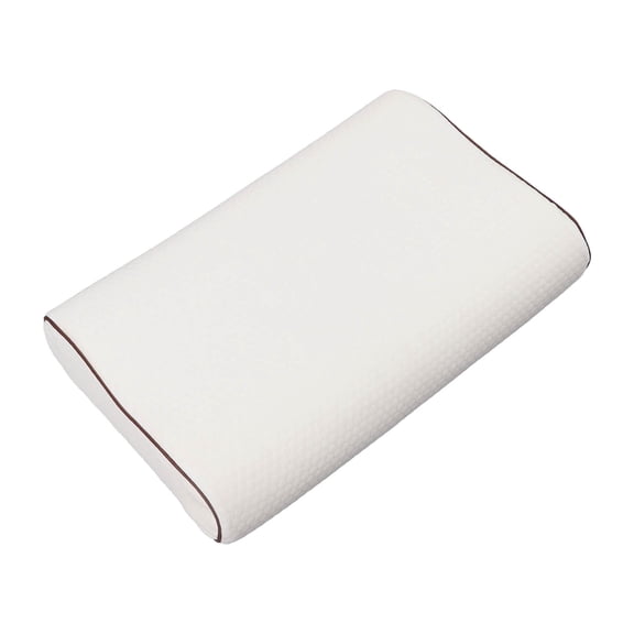 Ergonomic Memory Foam Contour Pillow for Neck Pain Relief - Orthopedic Cervical Support Pillow for Side Back Stomach Sleepers, Wave Design Bed Pillow, 21.7 x 13.8 Inches / 55 x 35 cm
