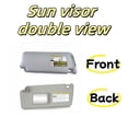 thumbnail image 5 of Left And Right Sun Visor Compatible With Highlander 2004-2007 The Sun Visor Replaces OEM Numbers: 74320-48260-A0 And 74310-48220-A0,without Light-beige-Pairs, 5 of 6