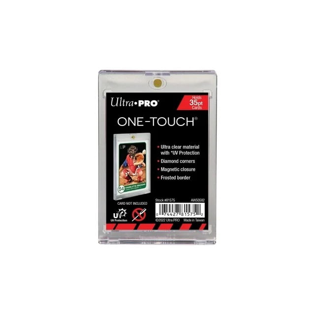 Ultra pro 50ct Magnetic Card Holders, Ultra-thin Premium 35-point Card Holder Touch Card Protector Hard Plastic Magic Box, Suitable for Sports, Baseball, and Collectible Cards