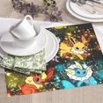 thumbnail image 4 of Juego de 8 cubiertos y cucharas navideñas, funda para vajilla, bolsillo para accesorios de fiesta de Navidad, bolsa para cubiertos de comedor, para ancianos, 4 of 7