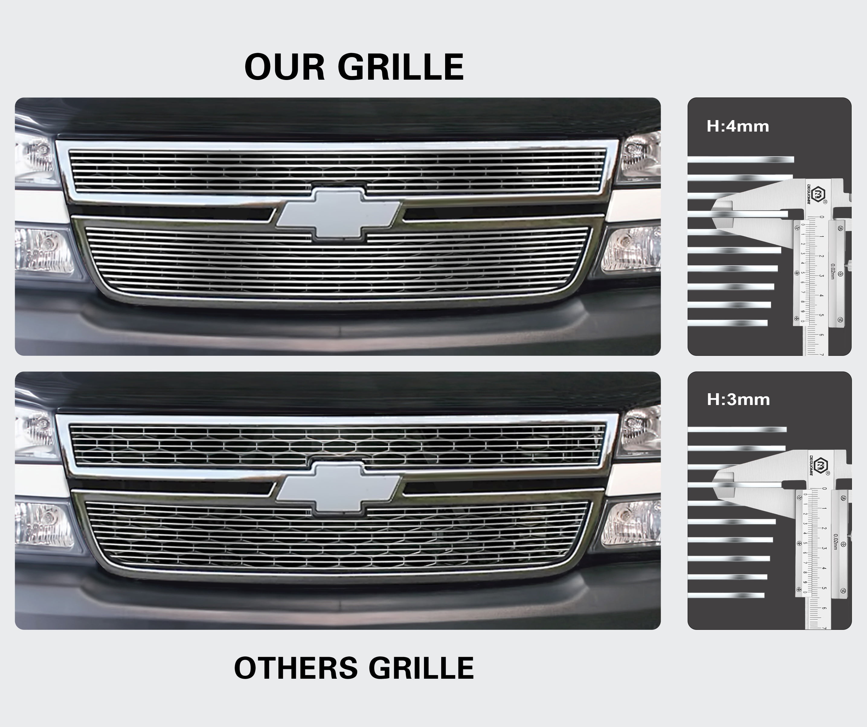 APS Compatible with 08-09 Pontiac G8 Stainless Steel Mesh Grille Insert N19-T39017P