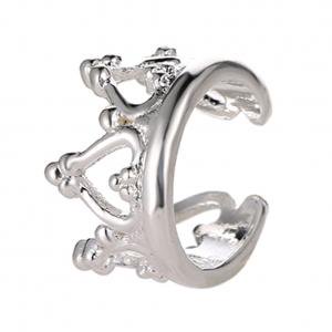- Fancyleo 2Pcs Simple Crown Ear Clip Cuff Wrap U-Shaped Ear Clips No Pierced Ear Clip Earrings Clips Jewelry