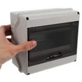 thumbnail image 3 of IDEANATEGRATE Caja De Interruptores Resistente Al Agua Para Exteriores E Interiores Multifuncional Gris, 3 of 8
