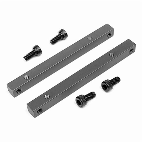 HPI 100907 Motor Mount Brace 7x7x80mm Gray (2) HPI100907