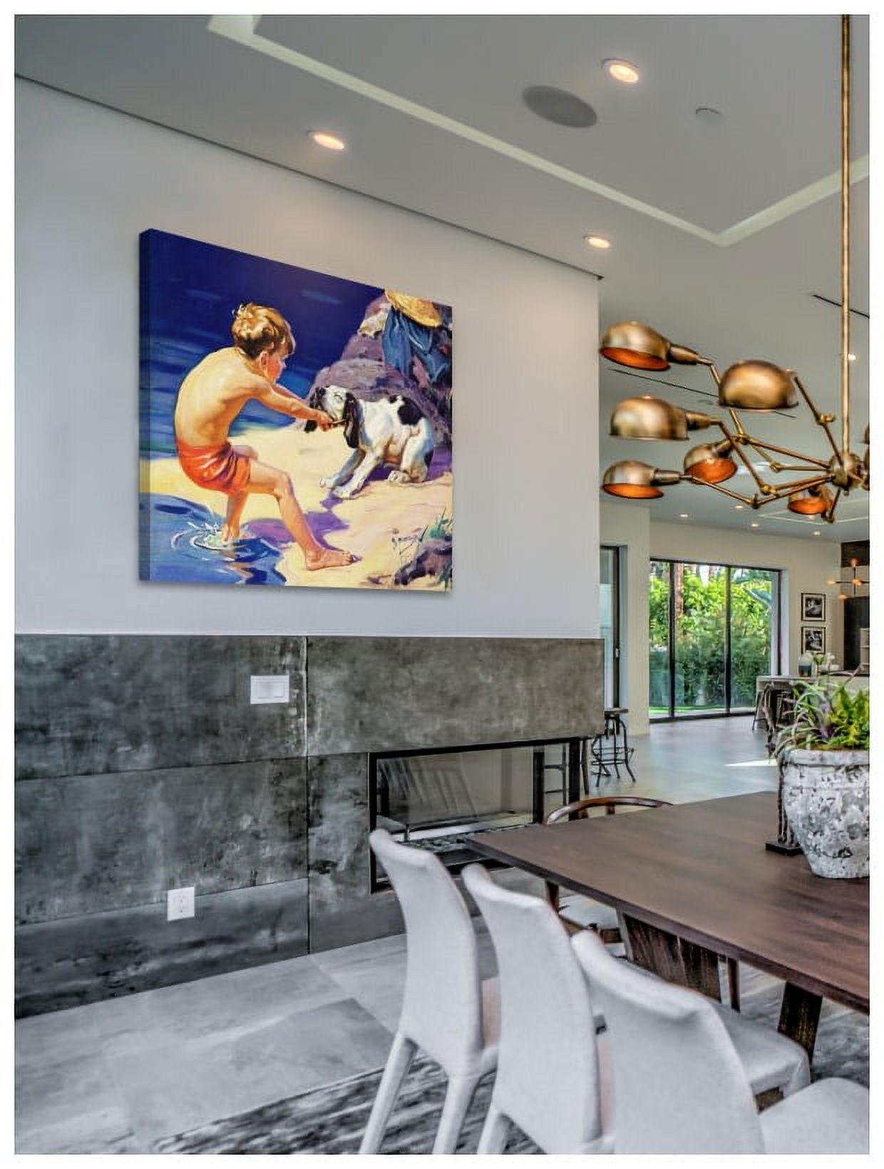 Marmont Hill "Let It Go" by Curtis Painting Print on Canvas