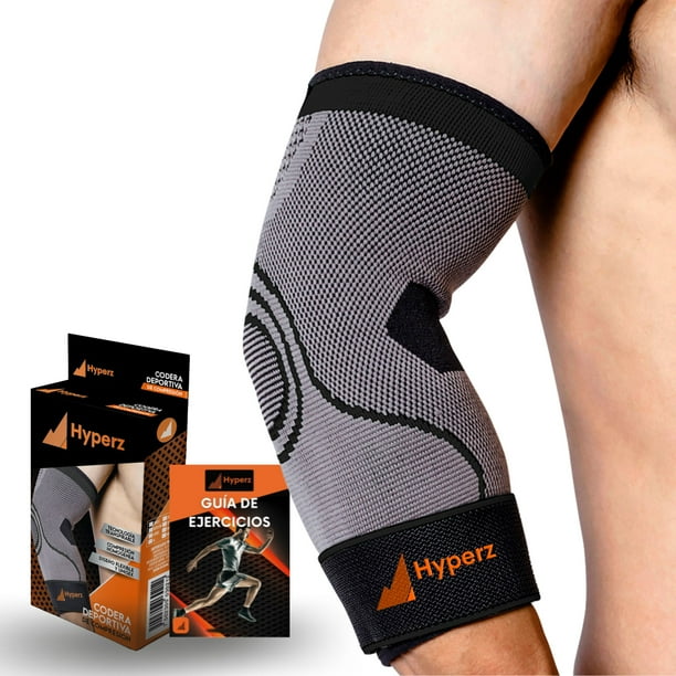 Codera Deportiva de Compresión Hyperz Ajustable Antideslizante Transpirable Multi-Talla para Hombre y Mujer