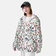 thumbnail image 4 of Picia Christmas Elements Women's Men's UPF 50+ Sun Protection Hoodie Shirt Long Sleeve SPF Fishing Outdoor UV Hiking Lightweight Shirts-XX-Large, 4 of 9