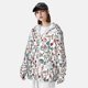 thumbnail image 3 of Balery Christmas Elements Sudadera ligera de manga larga con capucha y protección solar UPF 50+ para hombre y mujer, ideal para pesca y running-Medium, 3 of 7