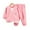 Pink, variant on Esaierr 6 Months-6 Years Boys Sweatshirt Tops for Baby Toddler,Fall Winter Sweatpants Long Sleeve Casual Elastic Waist Jogger Pants 2PCS Set