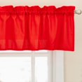 thumbnail image 1 of Cortina Sweet Home Collection Ribcord roja para ventana de cocina, 1 of 1