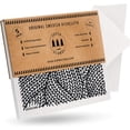 thumbnail image 1 of SUPERSCANDI 5 Pack Swedish Dish Cloths for Kitchen - 100% Biodegradable & Compostable | Washable Kitchen Cloths, Food-Safe & Without Plastic - Reusable Paper Towel for Any Surface Line Knitting Black, 1 of 8