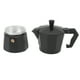 thumbnail image 5 of Moka Pot, Portátil De Calor Uniformemente Distribuido Estufa Moka Pot aleación De Aluminio Para Viajes, 5 of 7