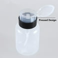 thumbnail image 3 of BetterZ 2Pcs Pump Dispenser Bottle Nail Art Acetone Polish Makeup Remover Manicure Tool, 3 of 8