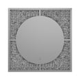 thumbnail image 2 of LED Wall Mirror Silver and Black, 2 of 3