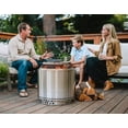 thumbnail image 6 of Solo Stove Bonfire Ultimate Bundle 2.0 | Smokeless Fire Pit, Stand, Shelter, Shield, Lid, Handle, Sticks&Tools, Portable Camping Accessories, Wood burning, Stainless Steel, H: 16.75in x Dia: 19.5in, 6 of 6