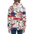 thumbnail image 4 of Kll Unisex Kids Boys Girls Hooded Pocket Pullover Hoodies-Colorful Mushrooms, 4 of 9