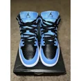 thumbnail image 2 of Size 10 - A i r-Jor-dan 1 Mid University Blue Black, 2 of 6