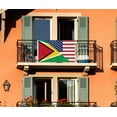thumbnail image 3 of 3×5 FT Guyana USA Flag, Large 150D America Guyanese Outdoor Banner,Double Side Printing Decor For Patio Garden With Brass Gromment, 3 of 5