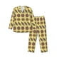 thumbnail image 1 of Balery Bohemia Pijama para Hombre de Dos Piezas con Manga Larga, Conjunto de Dormir y Descanso Suave con Bolsillos-Large, 1 of 7
