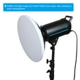 thumbnail image 5 of Uxcell 22" 55cm Funda de difusor suave para lámpara, tela difusora, reflector de estroboscopio, calcetín de lámpara blanco, 5 of 5