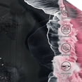 thumbnail image 3 of Balery Pink White Ocean Waves Gorra de béisbol de tamaño ajustable para correr, entrenar y actividades al aire libre. Gorra de papá para todas las estaciones., 3 of 6