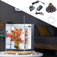 thumbnail image 1 of LED Aquarium Underwater Light For Fish Aquarium Volcano Decoration Ornament Multi Color LED Light Air Bubbler, 1 of 8