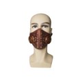 thumbnail image 1 of Máscara de terror de media cara, máscara de gas con calavera de médico de la peste, accesorios de disfraz de estilo punk para carnaval de Halloween, máscaras de látex con colmillos de terror, 1 of 4