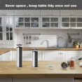 thumbnail image 3 of Retractable Power Strip Charging Station, ABS Power Strip Tower 3 Outlets 2 USB US Plug 110V  For Office, 3 of 8