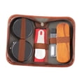 thumbnail image 4 of Abbracc Leather Shoe Shine Kit Boots Conditioning Practical Portable Shoe Polish Kit, 4 of 9