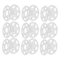 thumbnail image 3 of TEHAUX 100Set Snap Fasteners for Sewing Dark Snap Buttons Round White for Clothing Accessories Craft Projects, 3 of 5