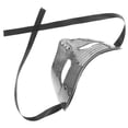 thumbnail image 3 of Miangastore Maskerade Mask Masquerade Mask Silver 1Set for Masquerade Ball, 3 of 8