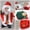 Electric mask dancing figurine, variant on Santa Claus Dancing With Music, 2026 Santa Dancing Christmas Electric Plush Twerking Santa Doll For Store Window Display
