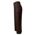 thumbnail image 5 of Delayuji Women's Straight Leg Pants High Waisted Flattering Wide Leg Pants Casual Suit Long Pants Business Pants, 5 of 6