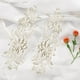 thumbnail image 1 of Apliques de encaje Macarena Bordados finos de flores para boda, 1 of 8
