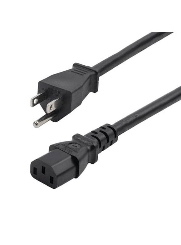 Startech 8ft (2.4m) Computer Power Cord, NEMA 5-15P to IEC 60320 C13 AC Power Cable, 13A 125V, 16AWG, Replacement Power Cable, Monitor Power Cable - UL Listed Components (271B-6800-POWER-CORD)