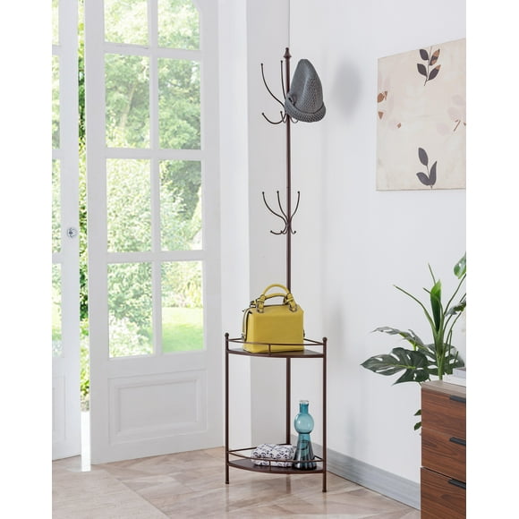 Corner Coat Rack