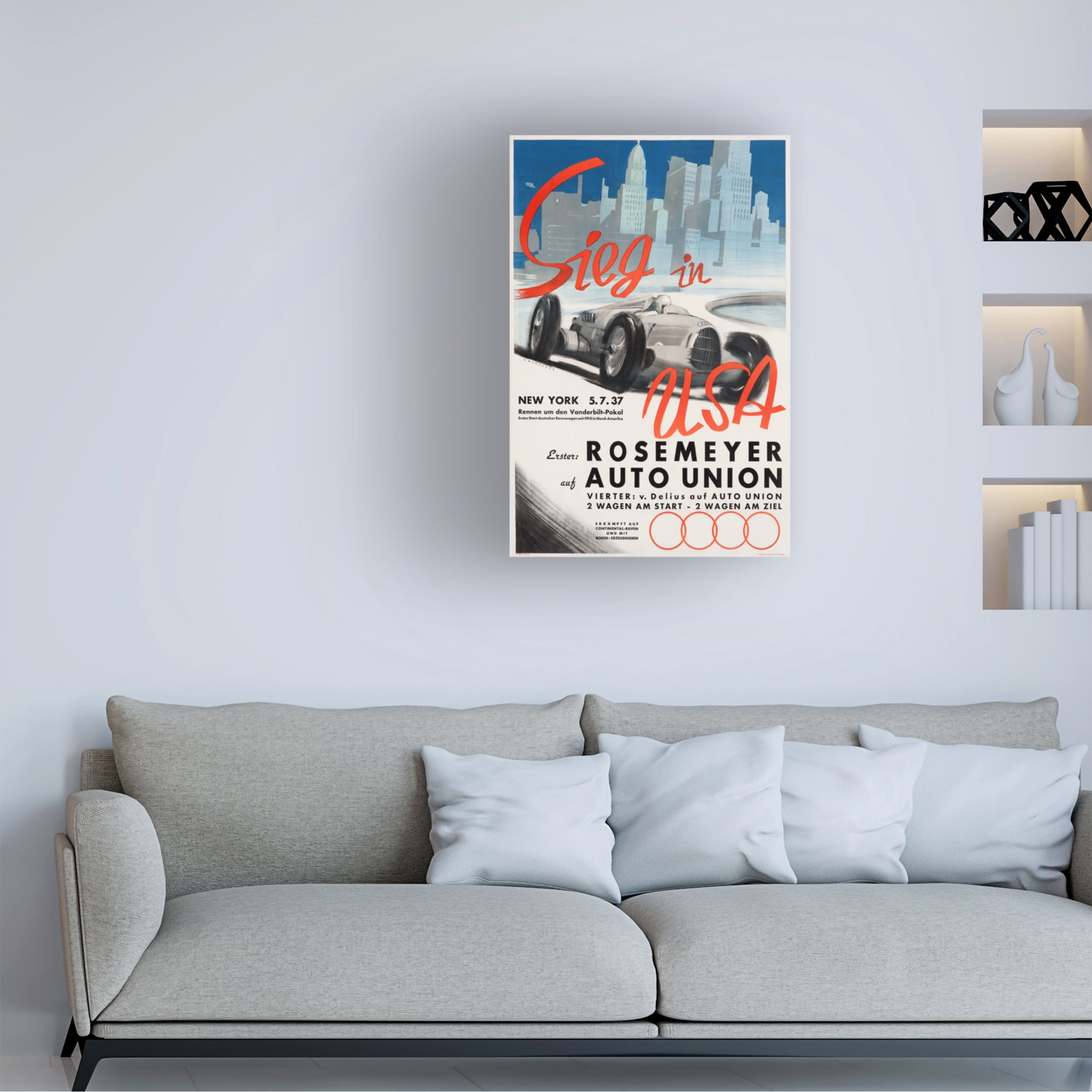 Lantern Press 'Audi' Canvas Art
