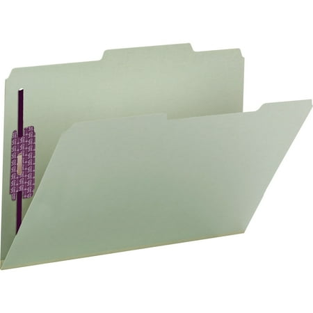 UPC: 0086486199827 | Smead  SMD19982  File Folders with SafeSHIELD Fastener  25 / Box  Gray Green