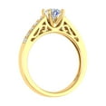 thumbnail image 2 of 0.88 Carat Diamond Engagement Ring in 14K Yellow Gold (Ring Size 10) (I1-I2 Clarity), 2 of 4
