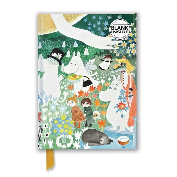 Flame Tree Blank Notebooks Moomin: Dangerous Journey (Foiled Blank Journal), (Hardcover)
