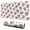 White Cow Smile, variant on Long Mouse Pads for Desk,White Cow Cloud Pattern Desk Mats on Top Of Desks, Desk Mouse Pad Extra Large with 3mm Non-Slip Base and Stitched Edge for Gaming,Office,Work,Home 31.5"x11.8"